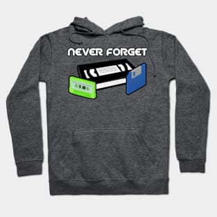 Never Forget Retro Hoodie